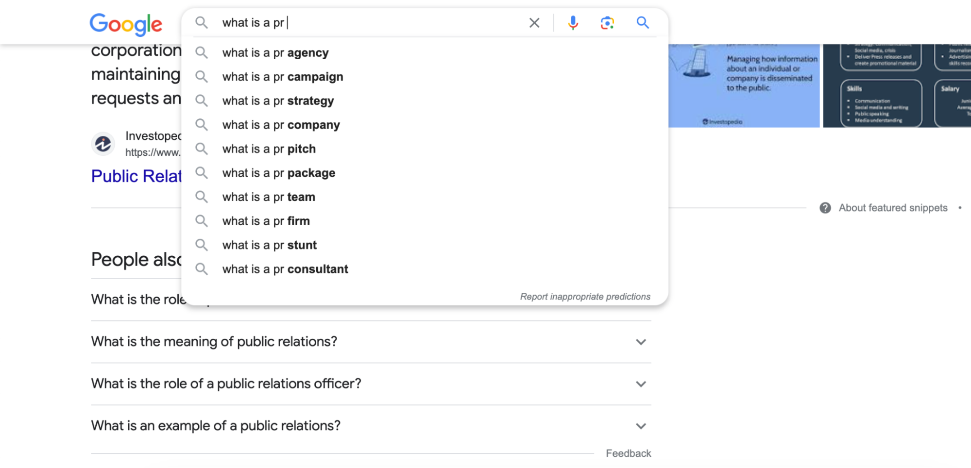 ‘What is a PR…’  Answers to popular Google searches (part two)